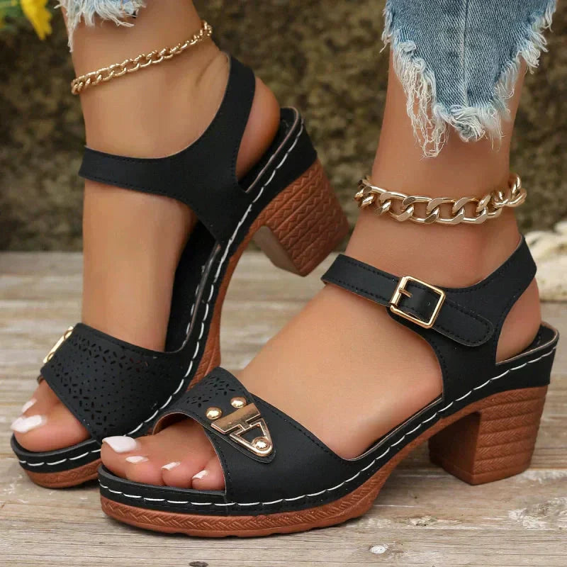 🔥Printemps/été - 55% de réduction👠Sandales à talons hauts pour femmes
