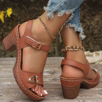 🔥Printemps/été - 55% de réduction👠Sandales à talons hauts pour femmes