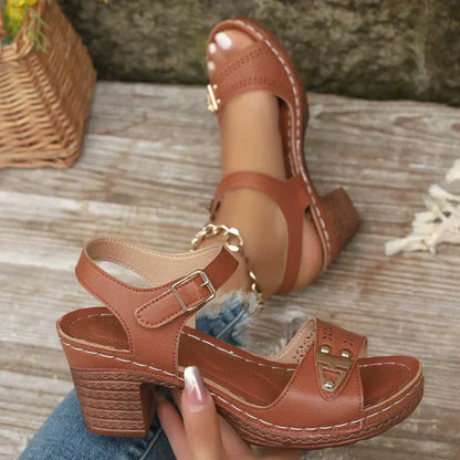 🔥Printemps/été - 55% de réduction👠Sandales à talons hauts pour femmes