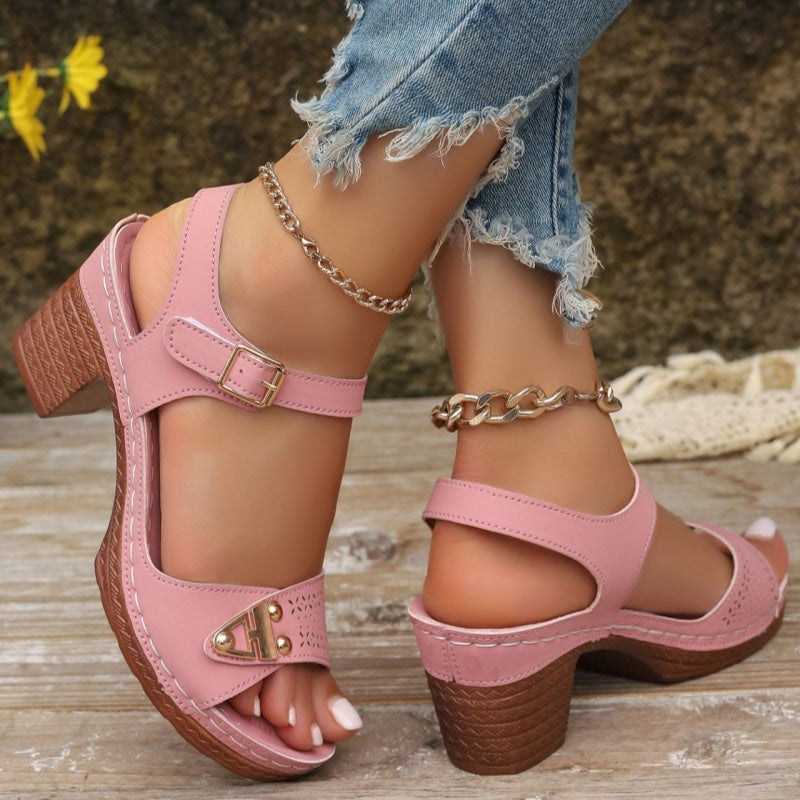 🔥Printemps/été - 55% de réduction👠Sandales à talons hauts pour femmes