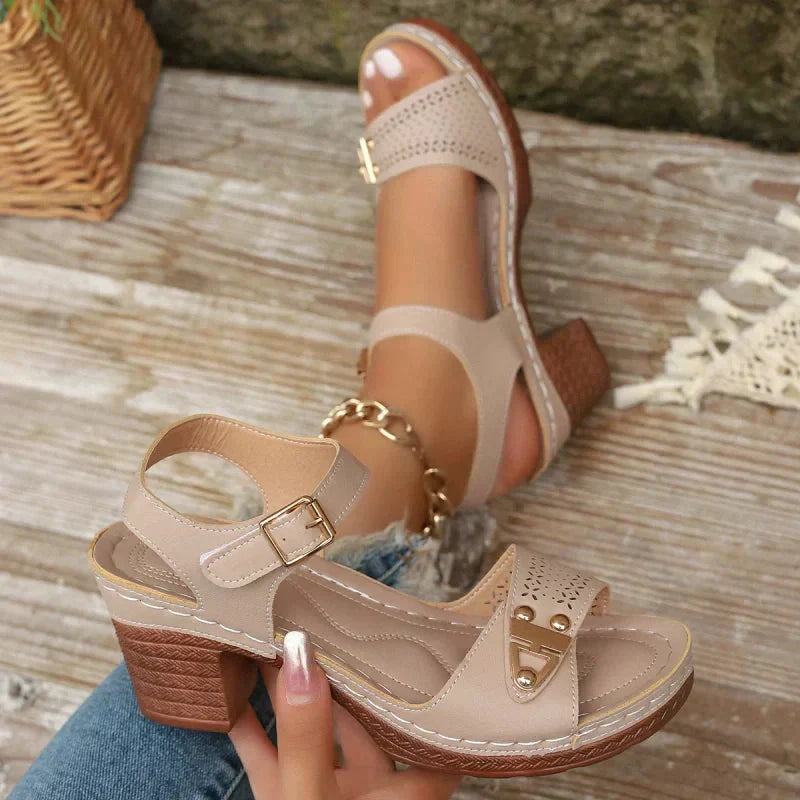 🔥Printemps/été - 55% de réduction👠Sandales à talons hauts pour femmes