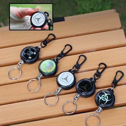 Vente chaude 🎁Porte-clés rétractable robuste 🔥🔥 *L’élégance discrète* rencontre *la fonctionnalité robuste*