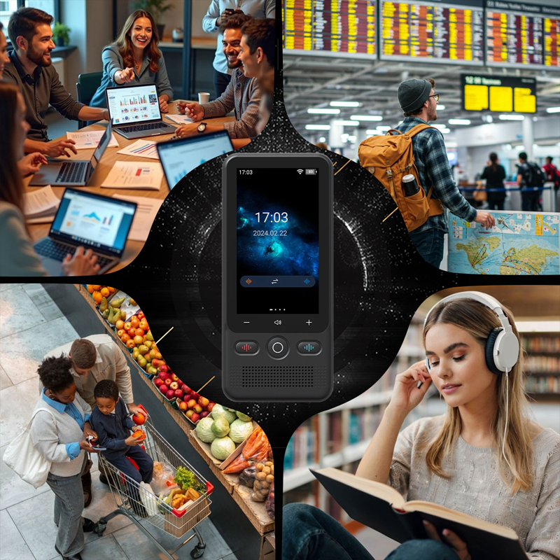 🔥🔥Grande vente limitée en milieu d'année🔥🔥Traducteur portable multifonctionnel😎 Livraison gratuite