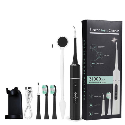 🦷 50% OFF MAINTENANT ! 💦 Nettoyeur Dentaire Ultrasonique 5 en 1 - 3 Vitesses Réglables pour un Nettoyage Profond et Doux ✨📦