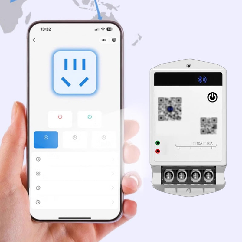 Interrupteur Horloge Bluetooth Programmable Intelligent