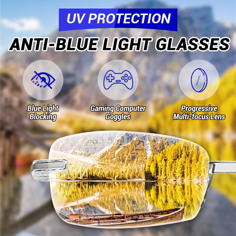 🔥Nouvelles lunettes de lecture à double usage anti-lumière bleue, haute dureté saphir✨