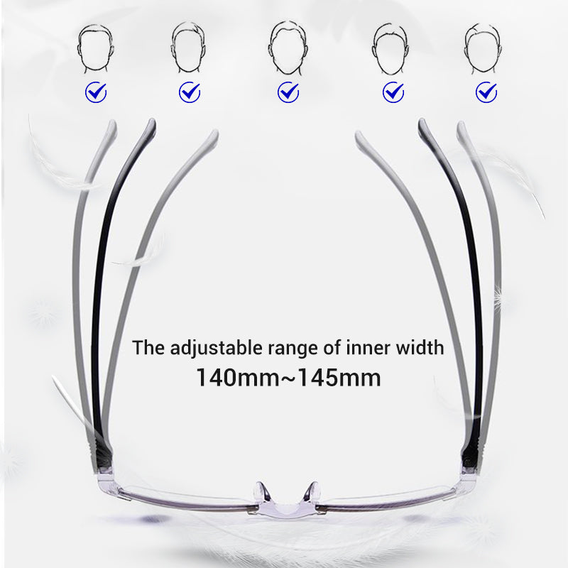 🔥Nouvelles lunettes de lecture à double usage anti-lumière bleue, haute dureté saphir✨