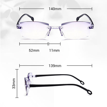 🔥Nouvelles lunettes de lecture à double usage anti-lumière bleue, haute dureté saphir✨