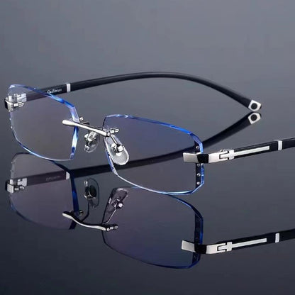🔥Nouvelles lunettes de lecture à double usage anti-lumière bleue, haute dureté saphir✨