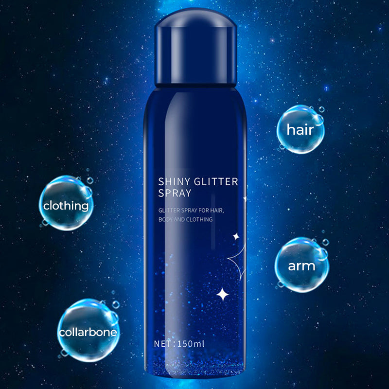 🔥SOLDES🔥Spray pailleté brillant longue durée pour le corps