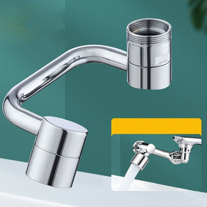 Adaptateur de robinet universel pivotant à 1440° et anti-éclaboussures