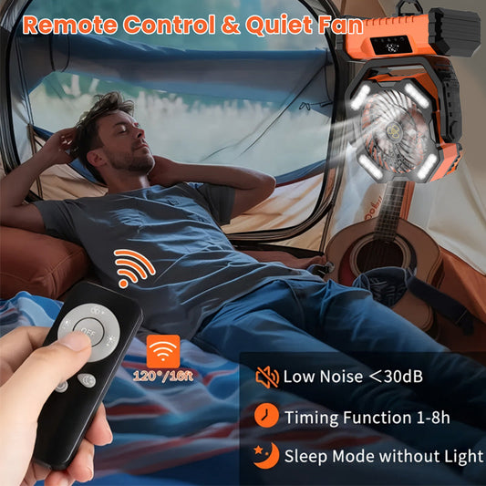 ✨Ventilateur Oscillant Portable avec Télécommande