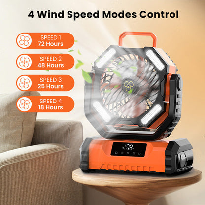 ✨Ventilateur Oscillant Portable avec Télécommande