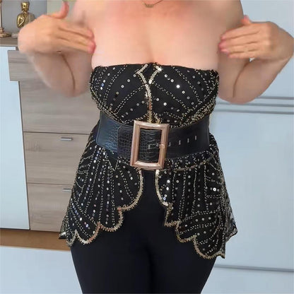 ⏳Time-limited Special⏰👗 Châle vintage en dentelle et perles