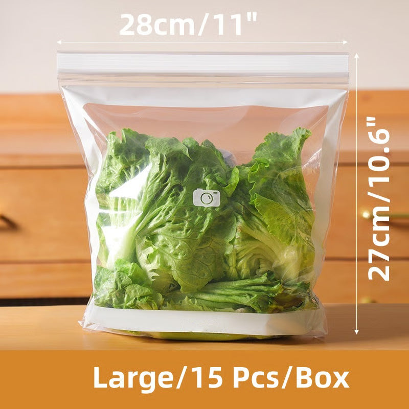 Sacs Transparents Renforcés Double Scellage - Qualité Alimentaire