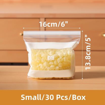 Sacs Transparents Renforcés Double Scellage - Qualité Alimentaire