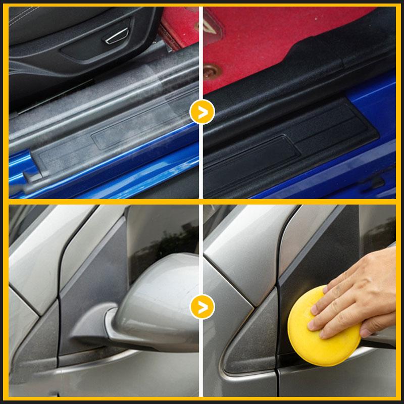 🚗 ACHETEZ 1 - RECEVEZ 1 GRATUIT ! ✨ Agent de Rénovation pour Pièces Plastique - Redonne l'Éclat aux Phares/Tableaux de Bords/Plastiques Auto sans Ponçage 🔧💎