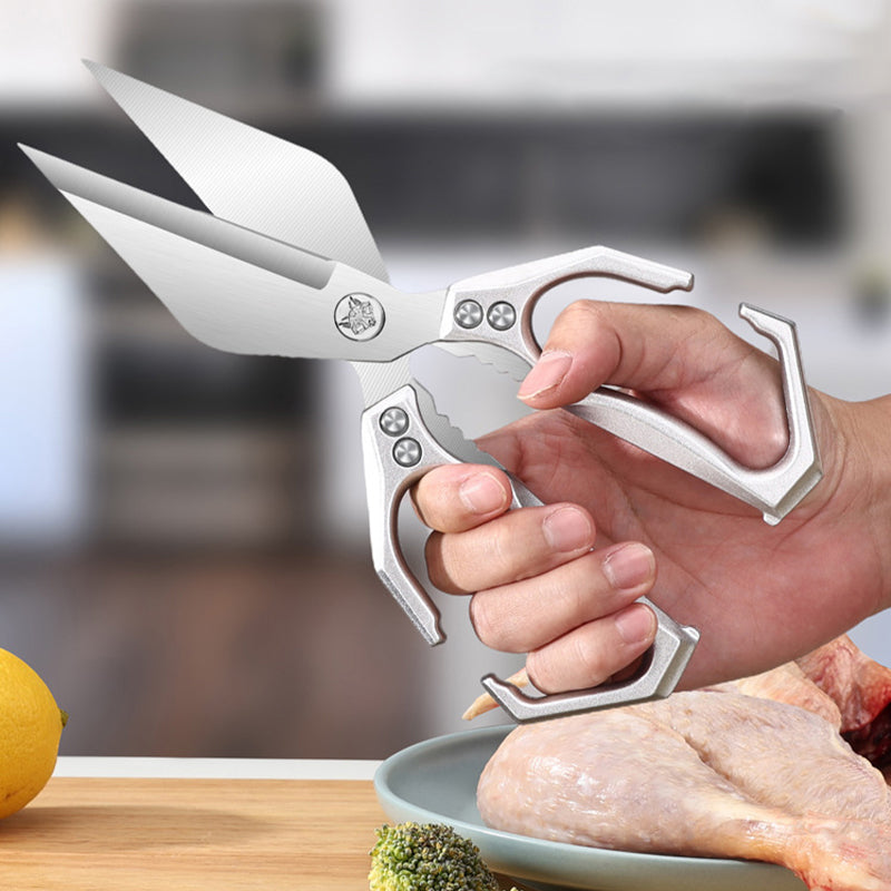 🔥Soldes exceptionnelles (💥50 % de réduction) 🔥Ciseaux de cuisine multifonctionnels et résistants
