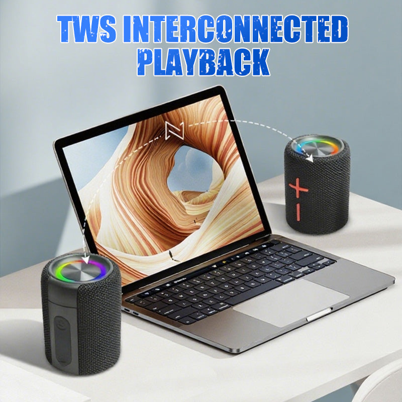 🎹🎶Enceinte Bluetooth Magnétique 2-en-1 Séparable