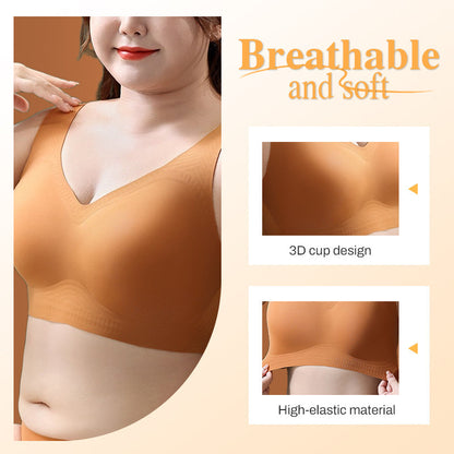 Brassière Respirante Douce et Sans Couture de Type Débardeur