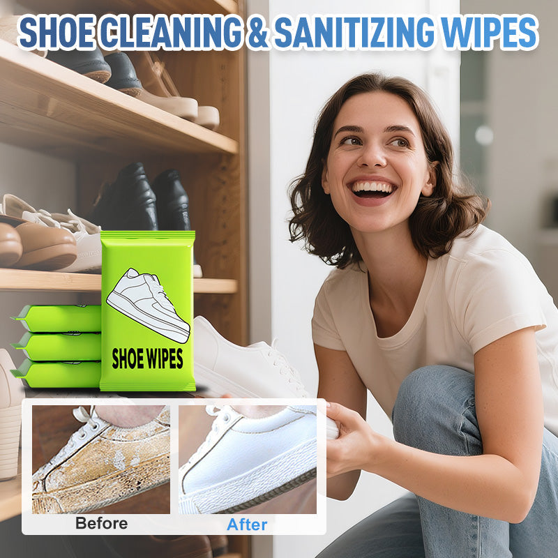 💖SOLDES💖Lingettes nettoyantes rapides pour chaussures