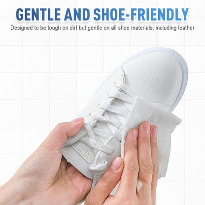 💖🔥 OFFRE ÉCLAIR -50% – Lingettes Nettoyage Express pour Chaussures | Sans Eau, Action ULTRA-EFFICACE !