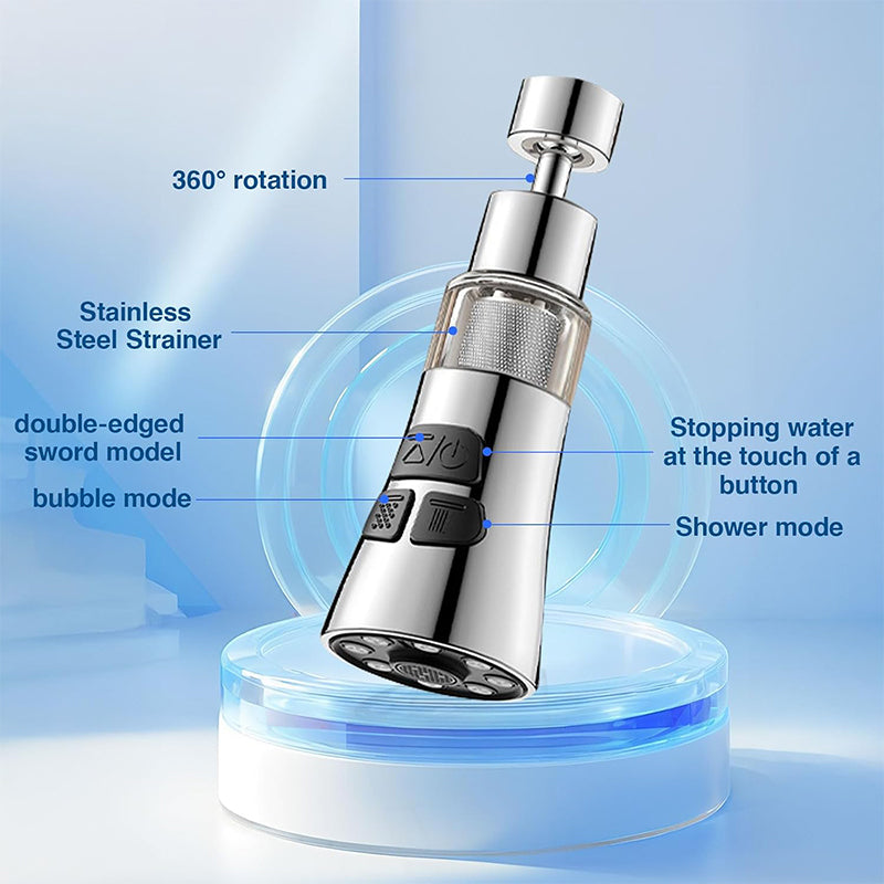 🏆50% de réduction pour une durée limitée💧Aérateur de robinet de cuisine pivotant à 360°