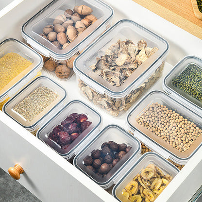 🏡⚡ Vente Flash 50% de réduction 🍇 Set de conteneur de stockage de fruits 3PCS pour réfrigérateur avec colander amovible