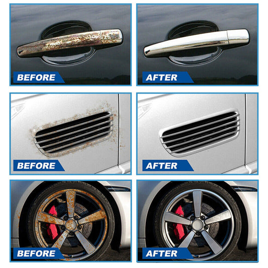 🎁🚗Spray d'élimination de particules de rouille et de fer de voiture✨🔥Achetez 3 obtenez 2 gratuit