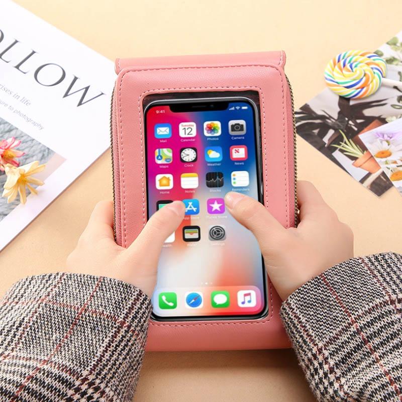 🔥Soldes exceptionnels 49 % de réduction -🎁Sacoche pour téléphone portable à écran tactile pour femme🤩