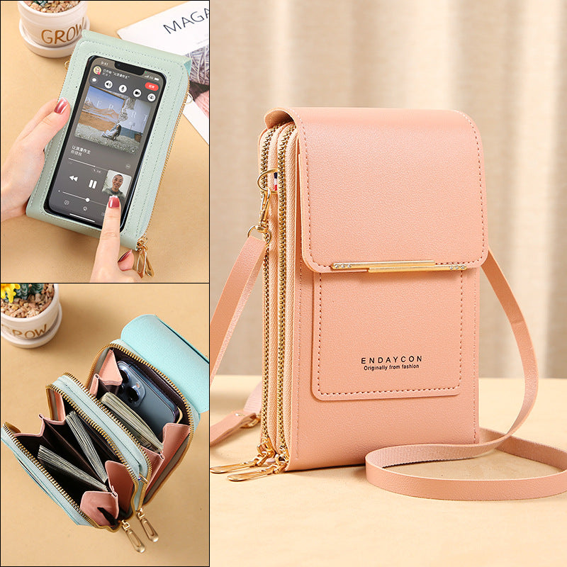 🔥Soldes exceptionnels 49 % de réduction -🎁Sacoche pour téléphone portable à écran tactile pour femme🤩