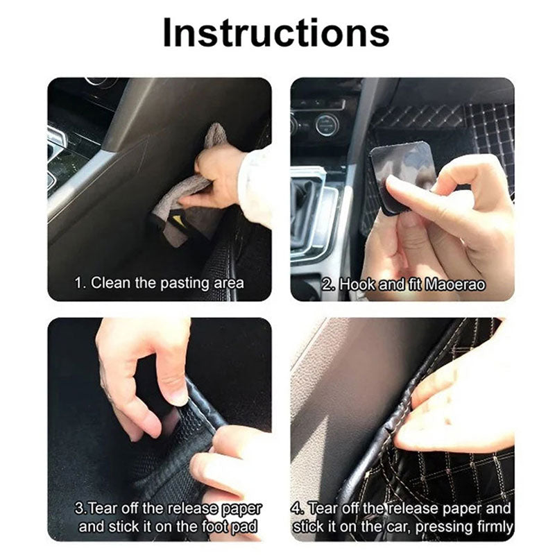 20PCS Autocollants FANTOM 👻 pour tapis – Collent sans se voir ! 💪🤫