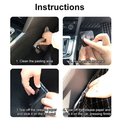 20PCS Autocollants FANTOM 👻 pour tapis – Collent sans se voir ! 💪🤫