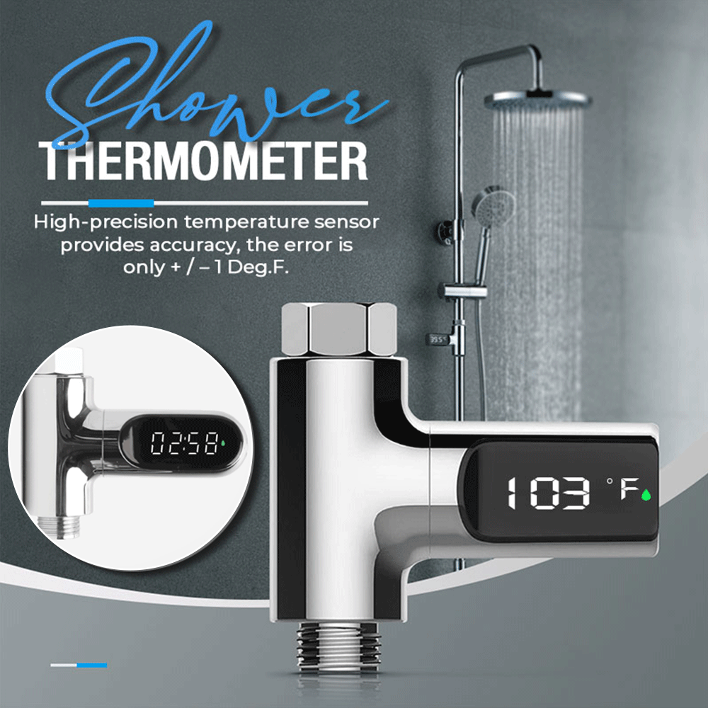 Thermomètre de douche