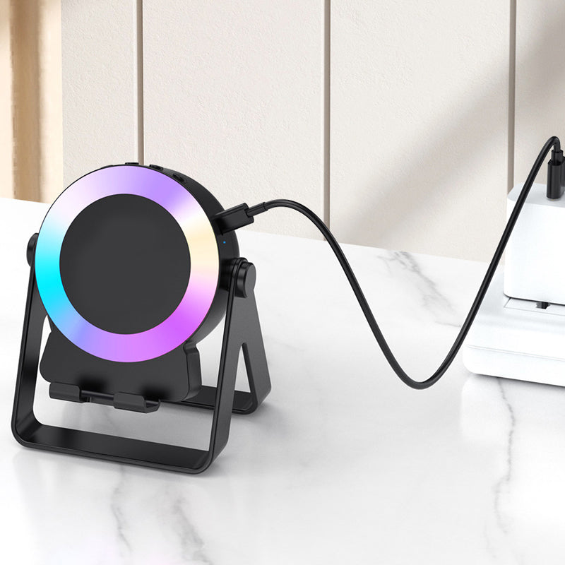 Enceinte audio Bluetooth à induction sans fil 4 en 1