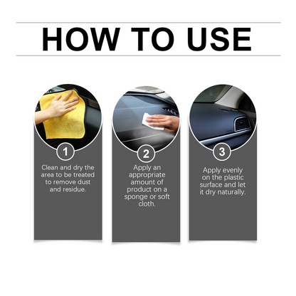📢Achetez 3 obtenez 2 gratuitement🚗Nettoyant multifonction avec polissage protecteur pour intérieur de voiture✨