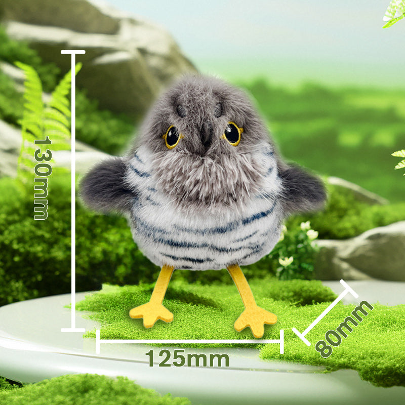 🎁🐱Jouet interactif pour chat en forme d'oiseau réaliste