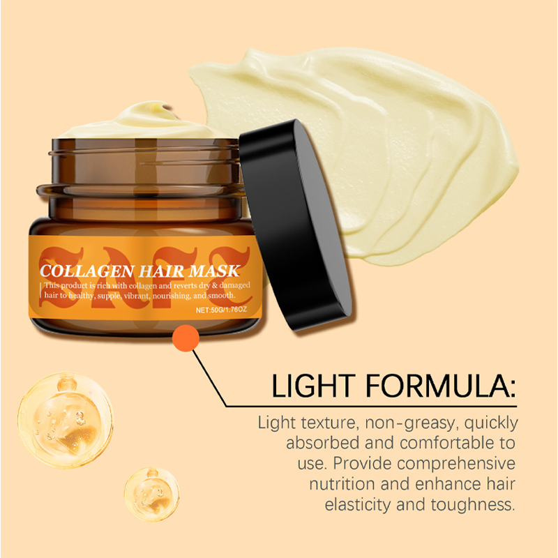 🚀Achetez 3 obtenez 2 gratuit 🌸 Masque de collagène pour cheveux secs et endommagés