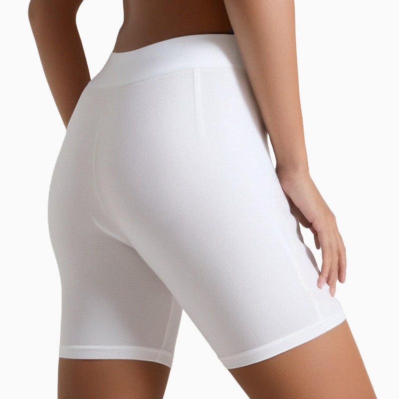 Shorty sans couture respirant taille haute pour femmes