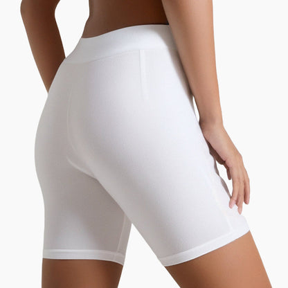 Shorty sans couture respirant taille haute pour femmes
