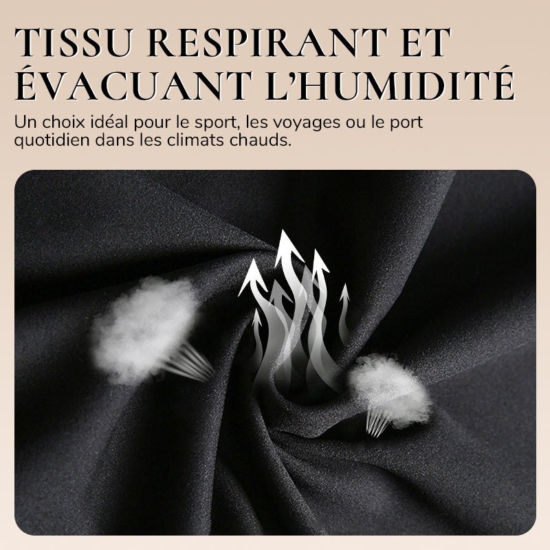 Shorty sans couture respirant taille haute pour femmes