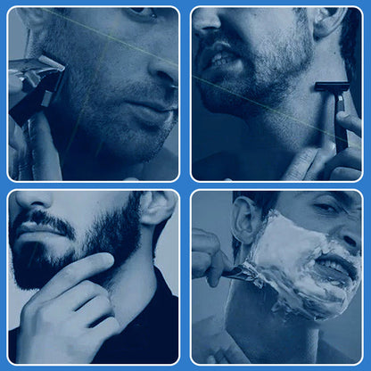 Bâton de Crème de Rasage et de Nettoyage 2 en 1 pour Hommes