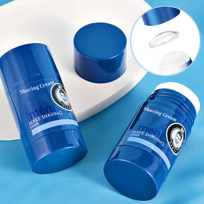 Bâton de Crème de Rasage et de Nettoyage 2 en 1 pour Hommes