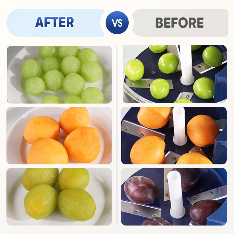 🔥🏠55% de réduction🧄🍇Éplucheur électrique automatique portable pour fruits & légumes