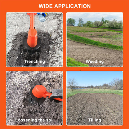 🥳2026 HOT SALE🥳💞50K+ SOLD!🔋🧑‍🌾 50% OFF! Rechargeable Cordless Tiller – No cords, no petrol. 65Mn steel blades, anti‑slip grip. Perfect for raised beds & borders. Say goodbye to hand trowels. 🛡️✨