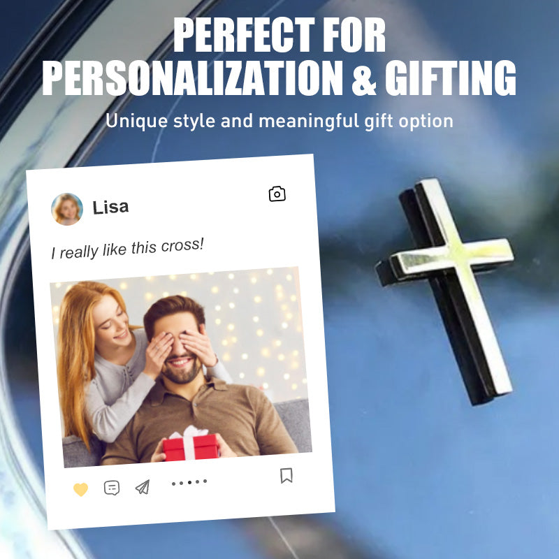 💥 ACHETEZ 1 OBJET, OBTENEZ-EN 1 GRATUIT ! 🚗✝️ Autocollants Badge Croix Métal Jésus Christ – Couvre-rayures Auto Adhésif 3D 🌟 📢📢 Vente Flash ⚡ : Se termine dans 3 heures ! ⏰⏰