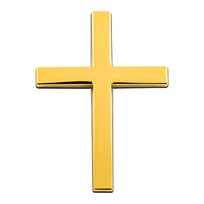 💥 ACHETEZ 1 OBJET, OBTENEZ-EN 1 GRATUIT ! 🚗✝️ Autocollants Badge Croix Métal Jésus Christ – Couvre-rayures Auto Adhésif 3D 🌟 📢📢 Vente Flash ⚡ : Se termine dans 3 heures ! ⏰⏰