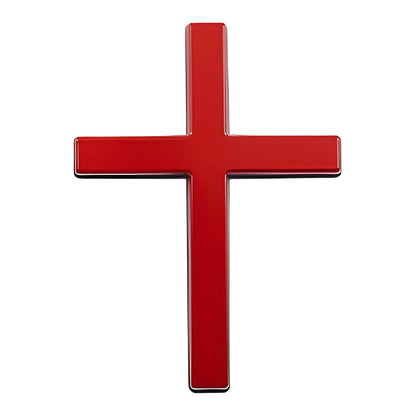 💥 ACHETEZ 1 OBJET, OBTENEZ-EN 1 GRATUIT ! 🚗✝️ Autocollants Badge Croix Métal Jésus Christ – Couvre-rayures Auto Adhésif 3D 🌟 📢📢 Vente Flash ⚡ : Se termine dans 3 heures ! ⏰⏰