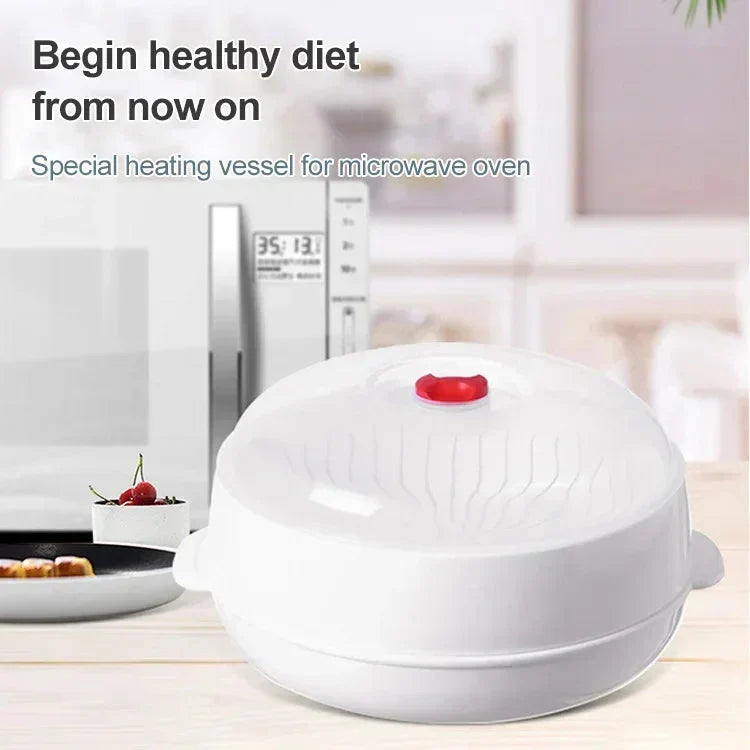 ♨️ 50% DE RÉDUCTION ! 📍 Four à Micro-ondes avec Dampfgarer - Cuisson Vapeur et Décongélation Rapide, Design Compact et Facile à Nettoyer 🍲📦