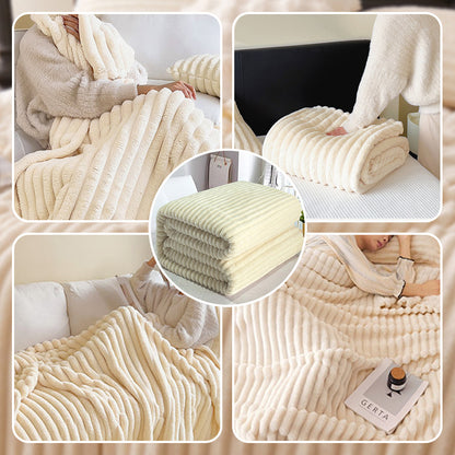 🛏️ 65% DE RÉDUCTION ! ❄️ Jeté Super Doux Luxueux - Chaleur Légère et Confort Ultime pour Canapé ou Lit, Lavable en Machine 🏠📦